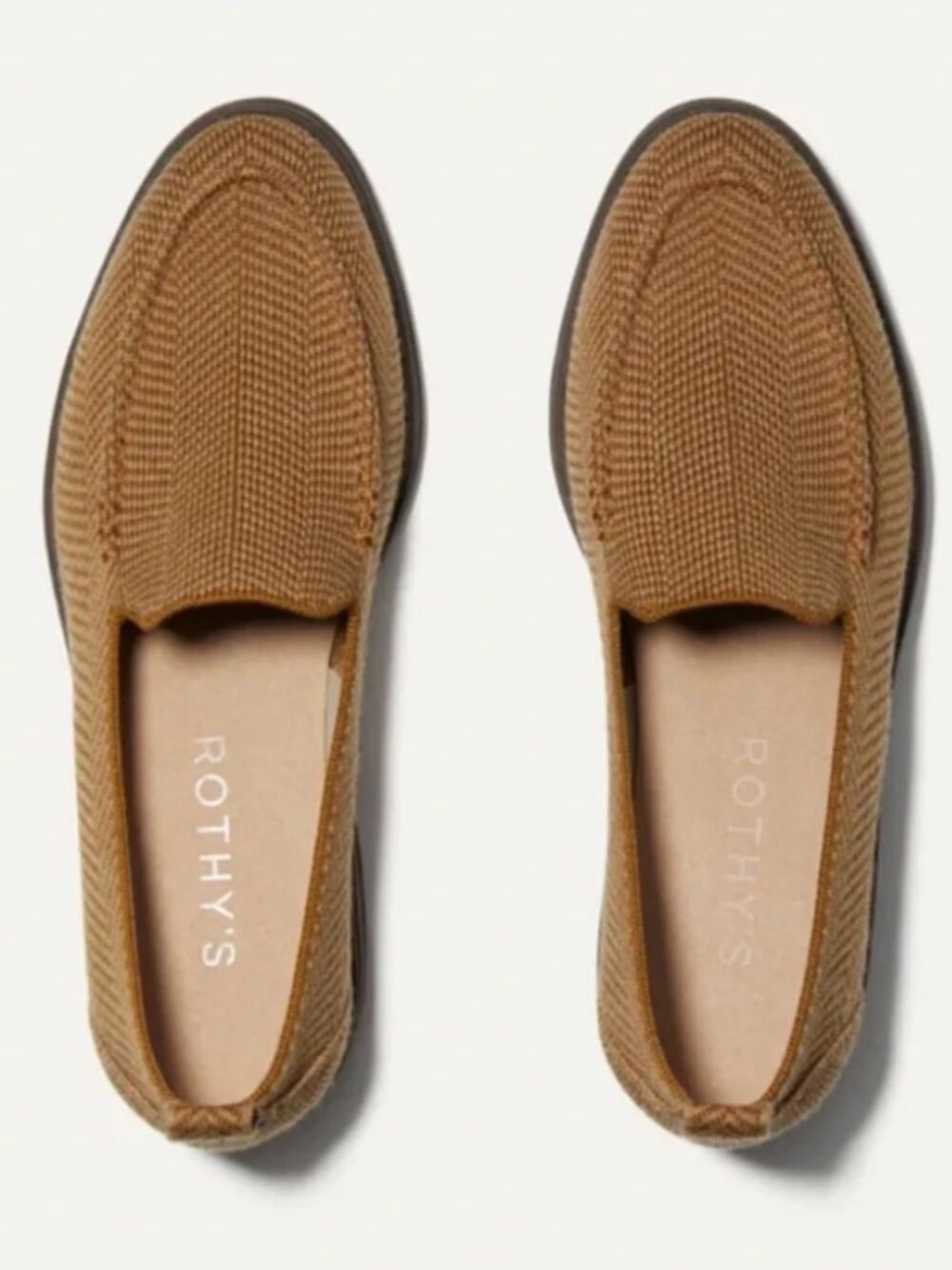 Rothy's The Lug Loafer - Teak Herringbone Size 8.5 - Picture 2 of 9